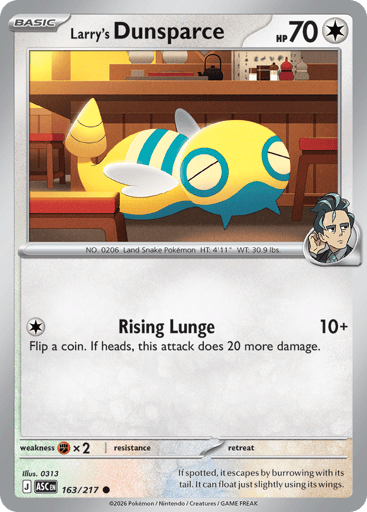 Larry's Dunsparce - Ascended Heroes 163