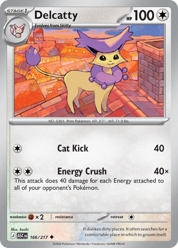 Delcatty - Ascended Heroes 166