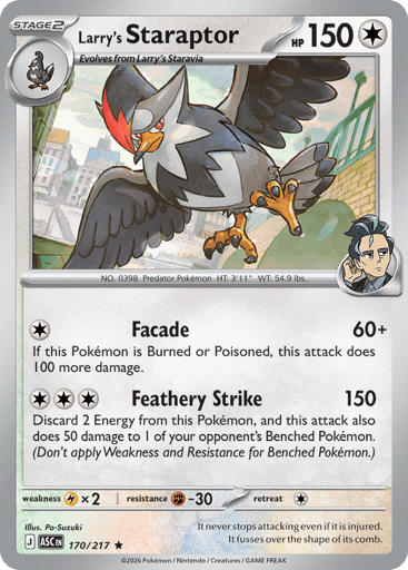Larry's Staraptor - Ascended Heroes 170