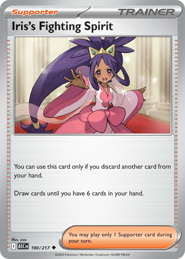 Iris's Fighting Spirit - Ascended Heroes 190