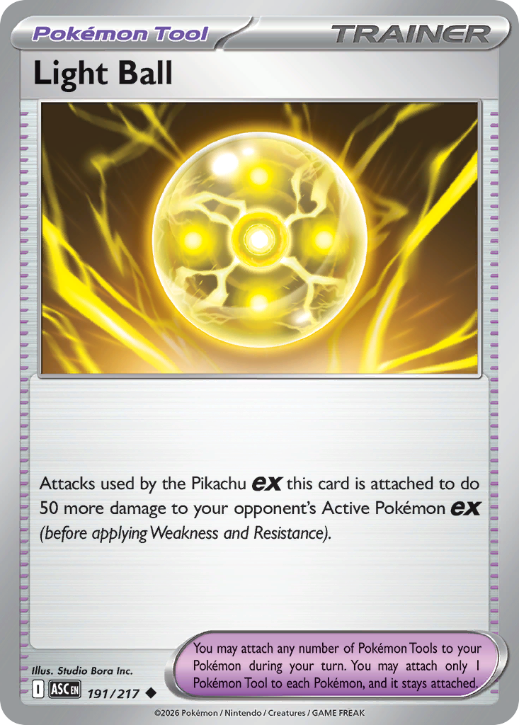 Light Ball – Ascended Heroes 191/217 Pokémon card