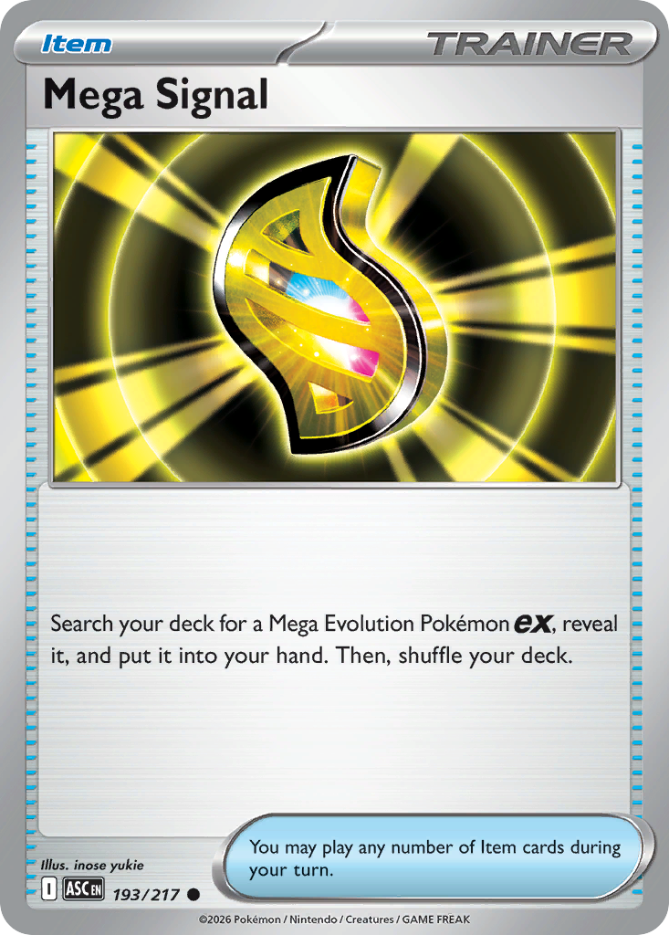 Mega Signal – Ascended Heroes 193/217 Pokémon card
