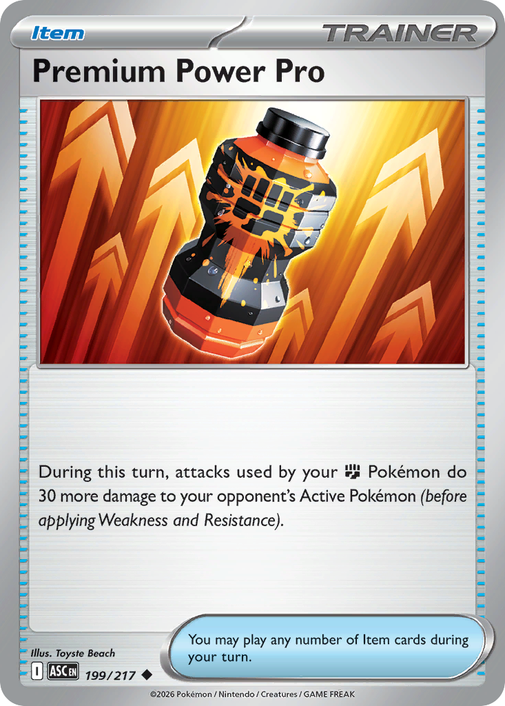 Premium Power Pro – Ascended Heroes 199/217 Pokémon card