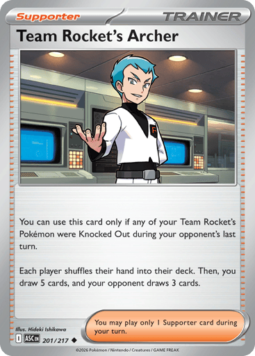 Team Rocket's Archer - Ascended Heroes 201