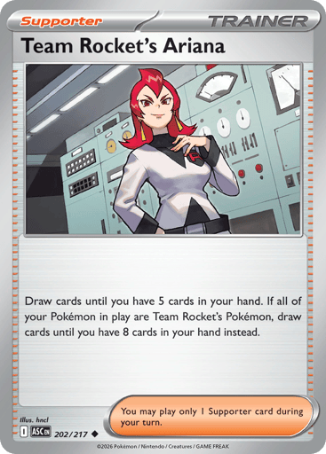 Team Rocket's Ariana - Ascended Heroes 202