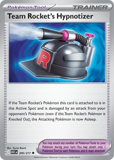 Team Rocket's Hypnotizer - Ascended Heroes 206