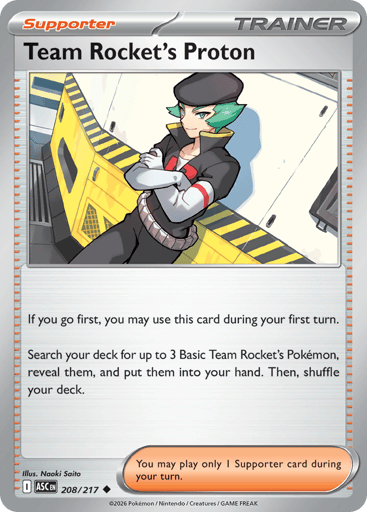 Team Rocket's Proton - Ascended Heroes 208