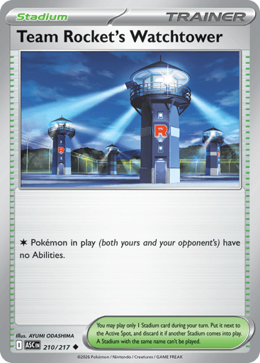 Team Rocket's Watchtower - Ascended Heroes 210