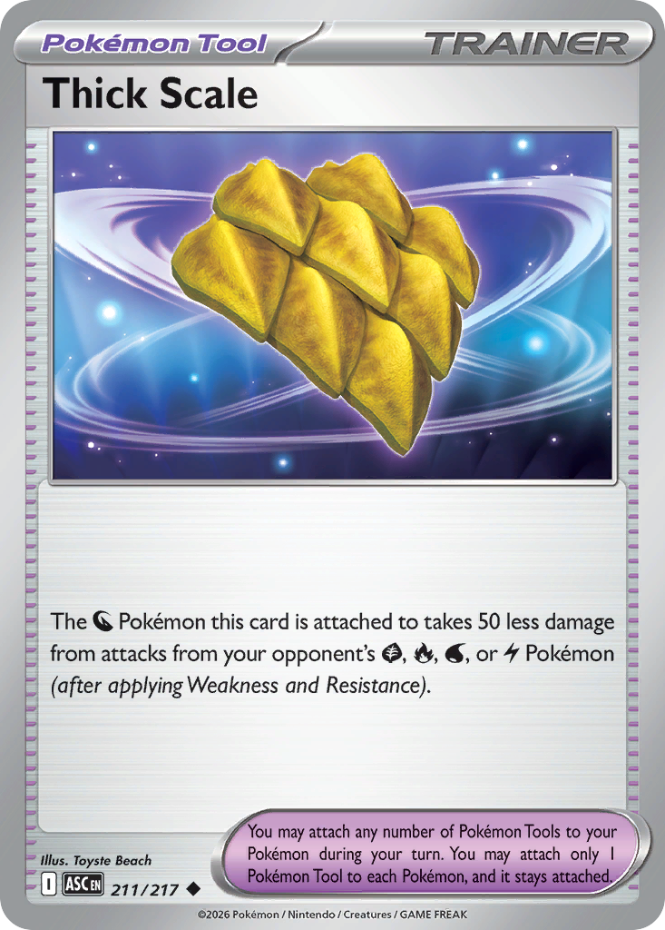 Thick Scale – Ascended Heroes 211/217 Pokémon card