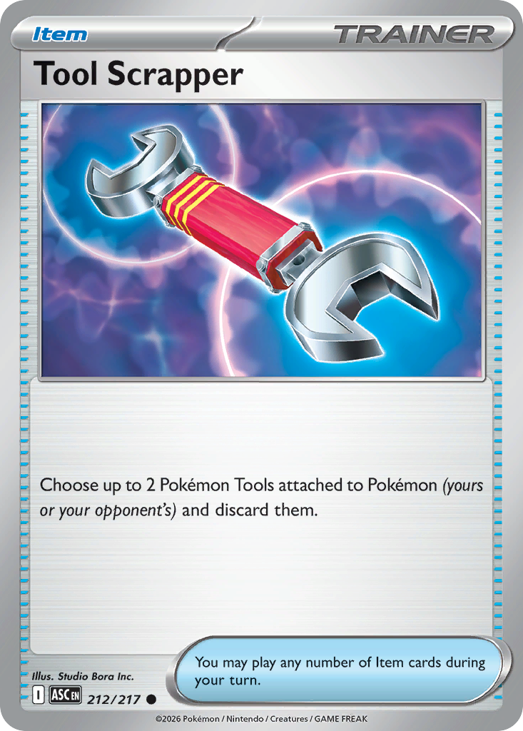 Tool Scrapper – Ascended Heroes 212/217 Pokémon card