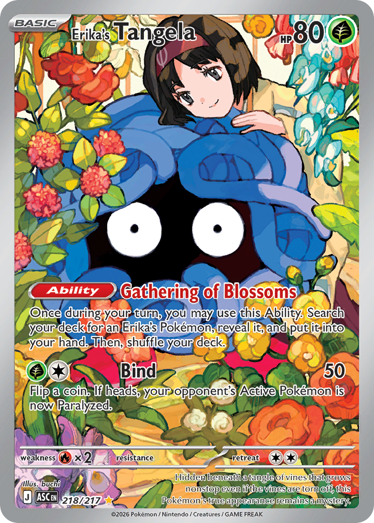 Erika's Tangela – Ascended Heroes 218/217 Pokémon card
