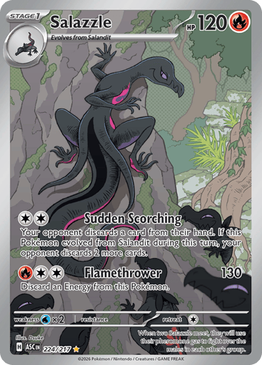 Salazzle - Ascended Heroes 224