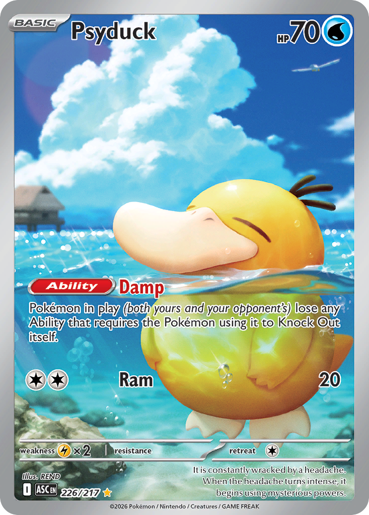 Psyduck – Ascended Heroes 226/217 Pokémon card