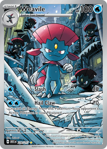 Weavile - Ascended Heroes 228