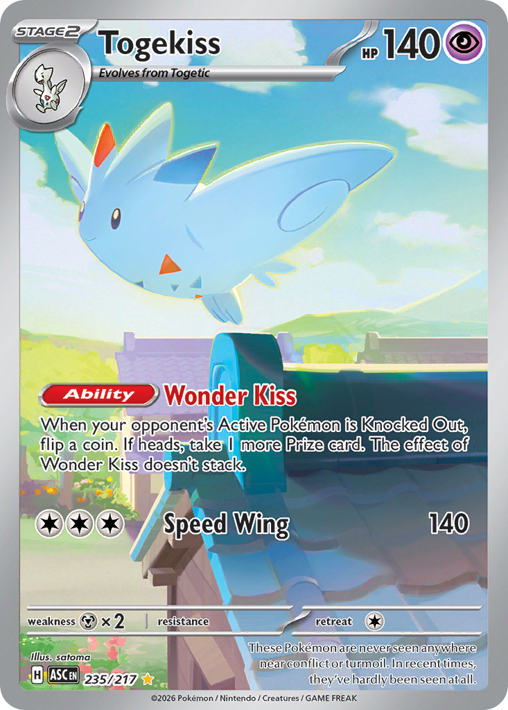 Togekiss – Ascended Heroes 235/217 Pokémon card