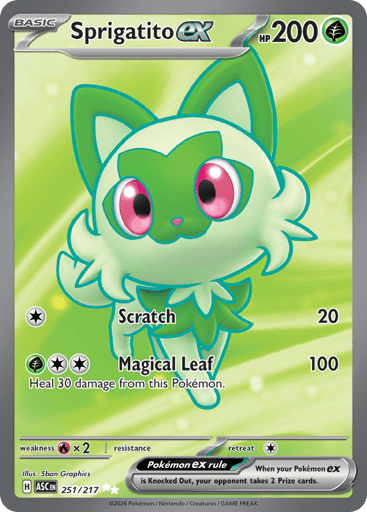 Sprigatito ex - Ascended Heroes 251