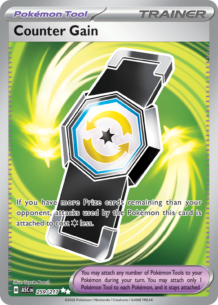 Counter Gain – Ascended Heroes 259/217 Pokémon card