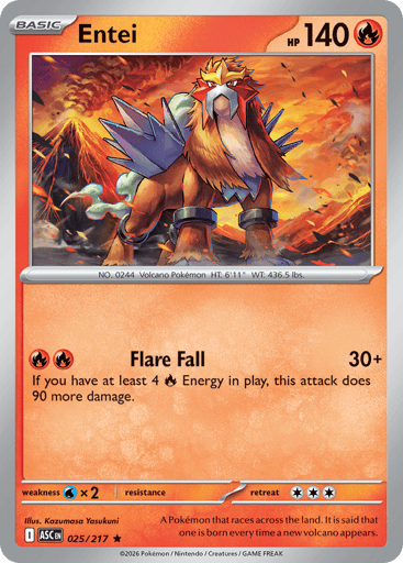 Entei - Ascended Heroes 25