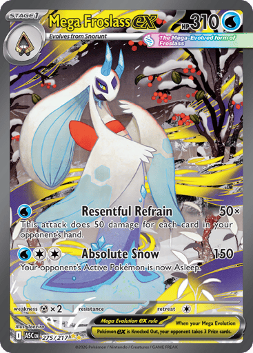 Mega Froslass ex - Ascended Heroes 275