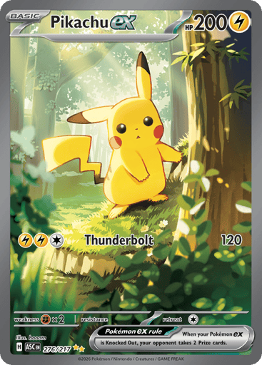 Pikachu ex - Ascended Heroes 276