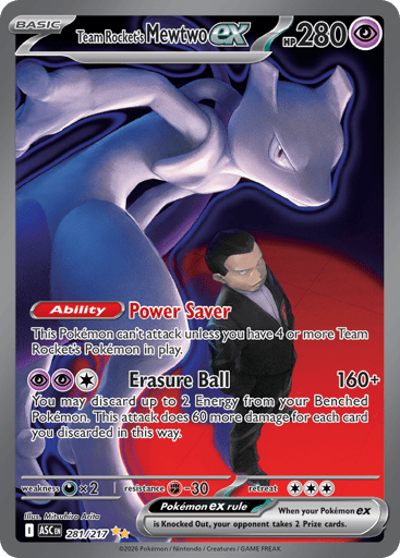 Team Rocket's Mewtwo ex - Ascended Heroes 281