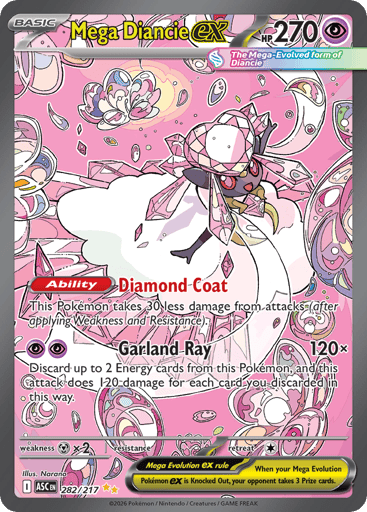 Mega Diancie ex - Ascended Heroes 282