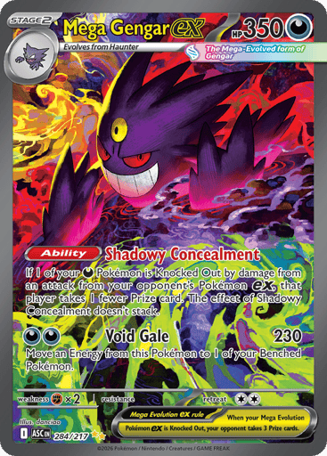 Mega Gengar ex - Ascended Heroes 284