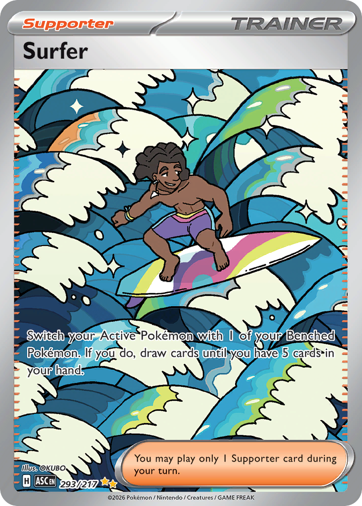 Surfer – Ascended Heroes 293/217 Pokémon card