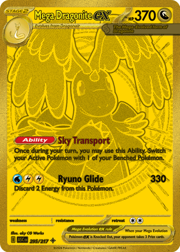 Mega Dragonite ex - Ascended Heroes 295