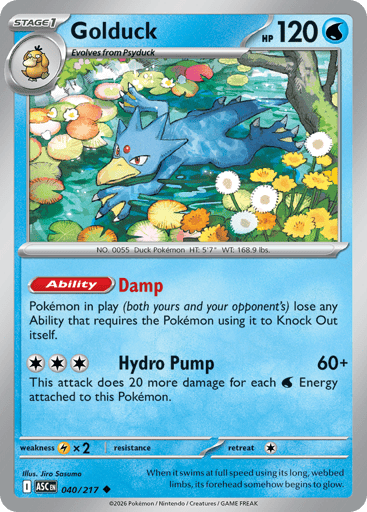 Golduck - Ascended Heroes 40