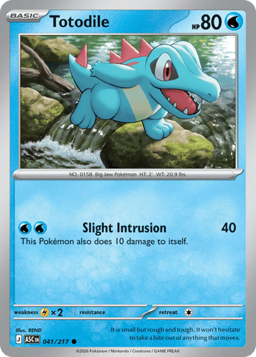 Totodile - Ascended Heroes 41