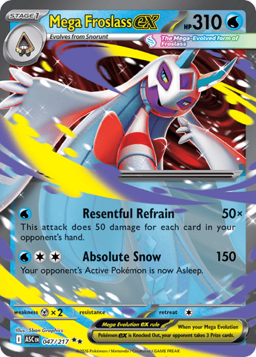 Mega Froslass ex - Ascended Heroes 47