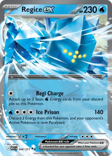Regice ex - Ascended Heroes 48