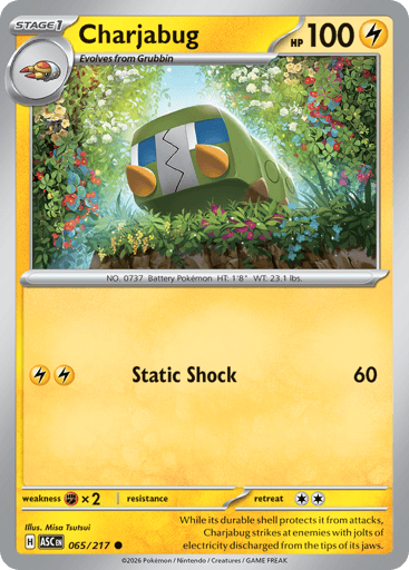 Charjabug - Ascended Heroes 65