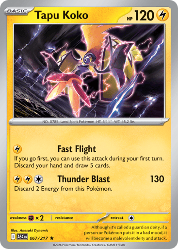 Tapu Koko - Ascended Heroes 67
