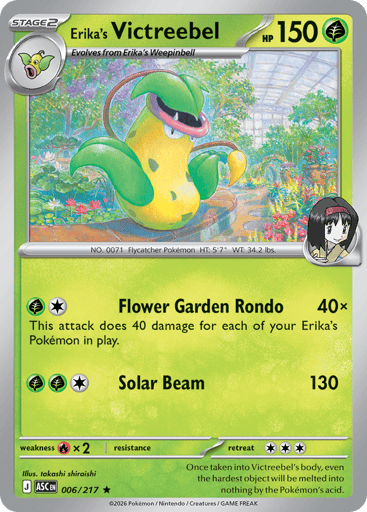 Erika's Victreebel - Ascended Heroes 6