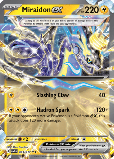 Miraidon ex - Ascended Heroes 73
