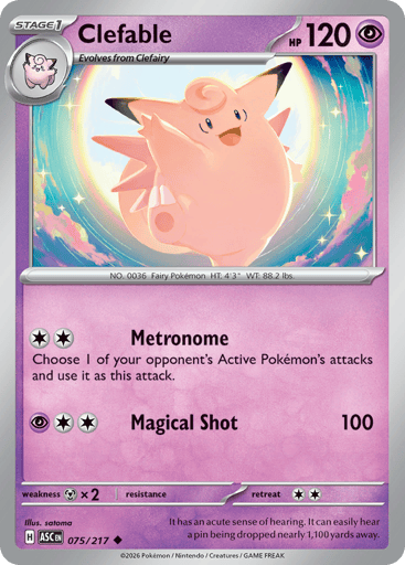 Clefable - Ascended Heroes 75