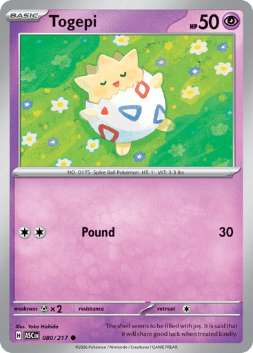 Togepi - Ascended Heroes 80