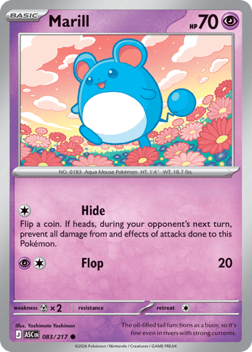 Marill - Ascended Heroes 83