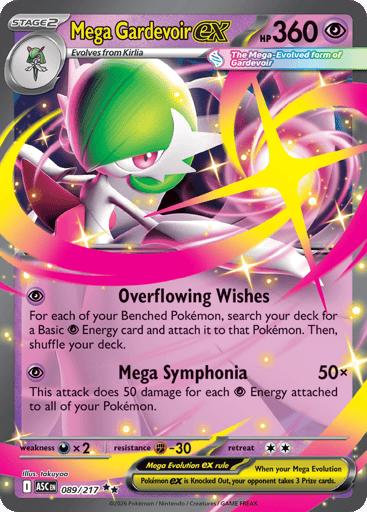Mega Gardevoir ex - Ascended Heroes 89