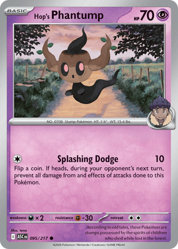 Hop's Phantump - Ascended Heroes 95