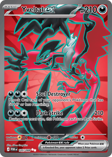 Yveltal ex - Perfect Order 105