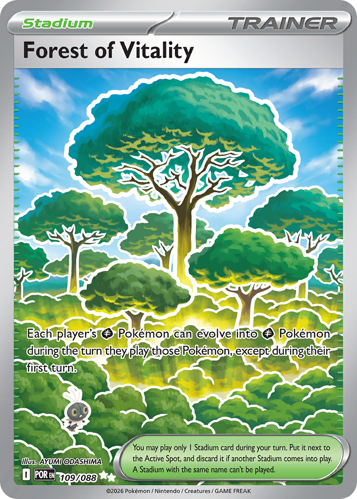 Forest of Vitality – Perfect Order 109/088 Pokémon card