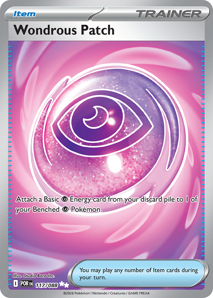 Wondrous Patch – Perfect Order 117/088 Pokémon card
