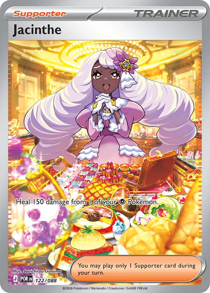 Jacinthe – Perfect Order 122/088 Pokémon card