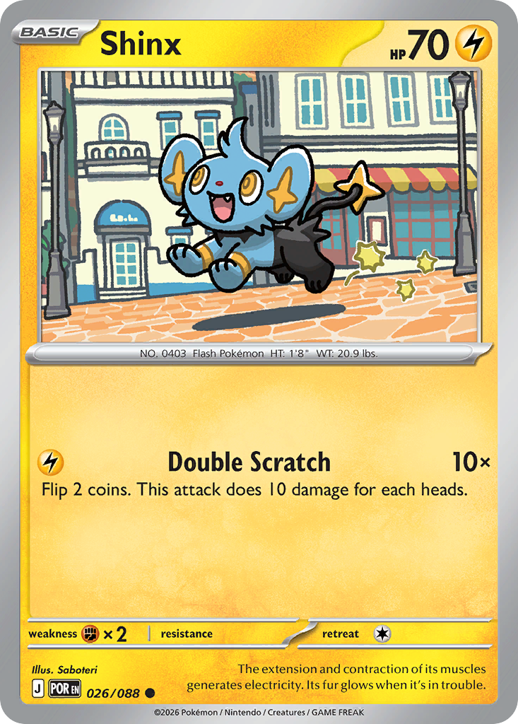 Shinx – Perfect Order 026/088 Pokémon card