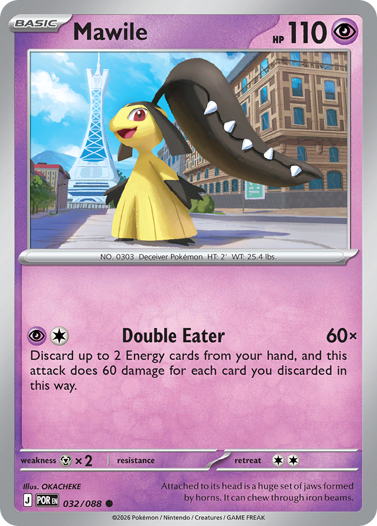 Mawile – Perfect Order 032/088 Pokémon card