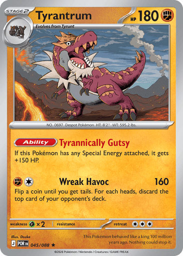 Tyrantrum - Perfect Order 45