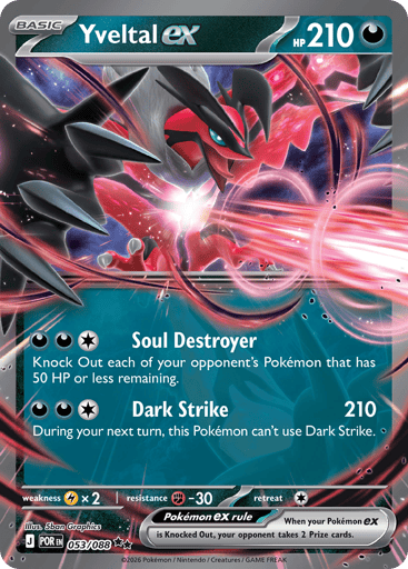 Yveltal ex - Perfect Order 53